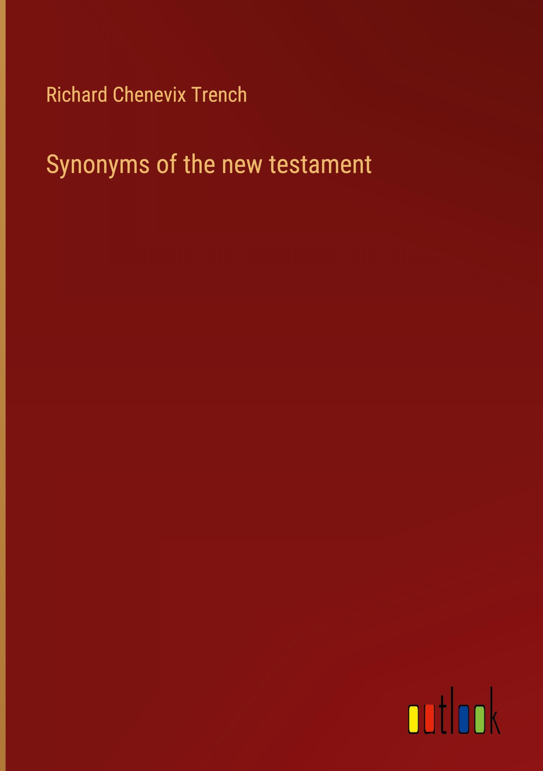 Outlook Verlag Synonyms of the new testament
