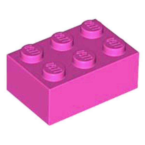 Lego® 2x3 Stein 3002 - 1 Stück Dunkles Pink 3002-1-Dunkles Pink
