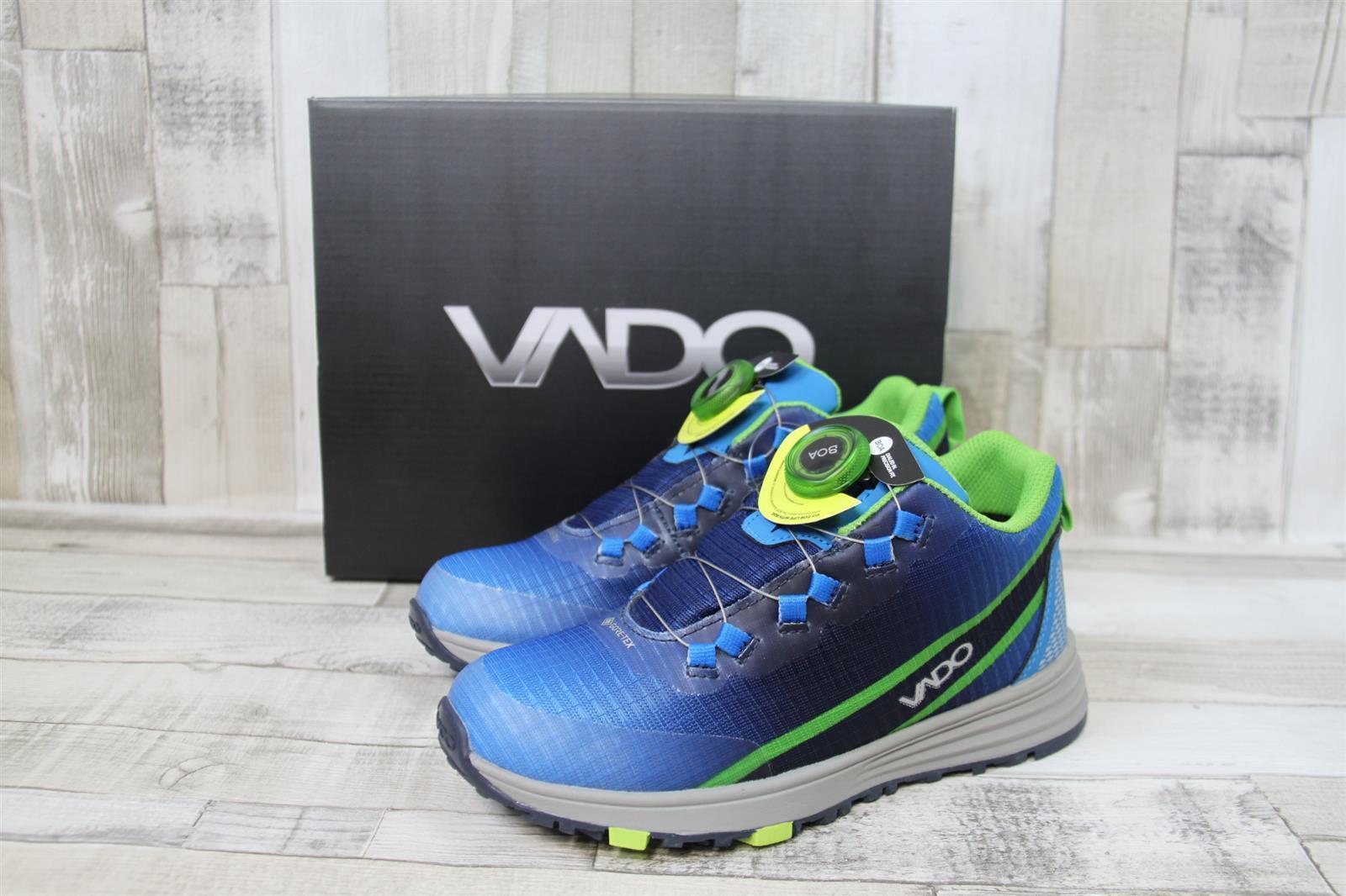 Vado Mia Burschen Halbschuh blau-grün 33 43306