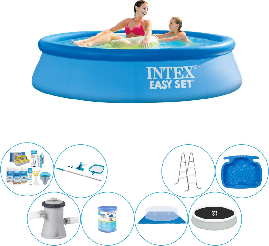 Intex Easy Set Rund 244x61 cm - Bazénová súprava Deluxe
