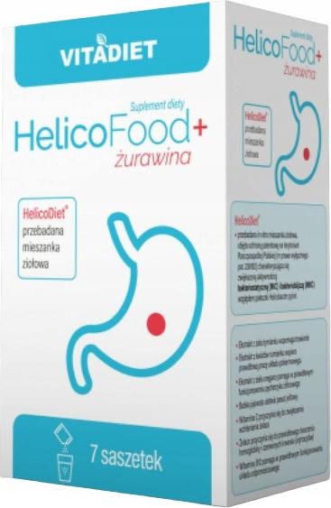 HELICOFOOD + CRANBERRY Verdauung Verdauungssystem Vitadiet 7 Beutel