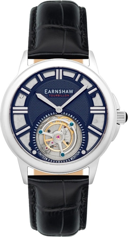 Thomas Earnshaw ES-8239-02 Disraeli Tourbillon Herrenuhr 42mm 3ATM