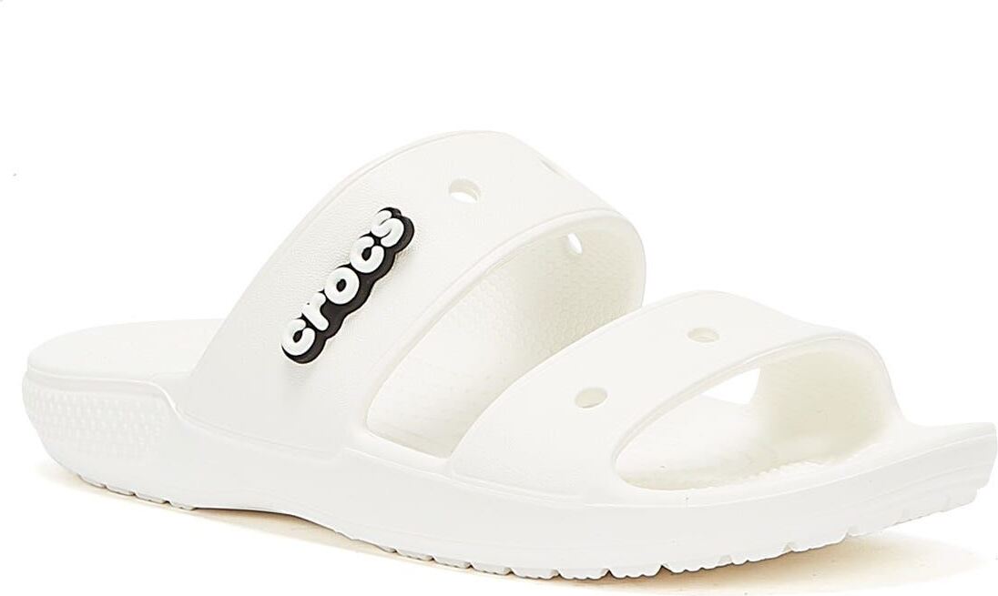 Crocs Classic Sandal 206761-100, Kúpacie papuče, Unisex, White, Veľkosť: 37/38