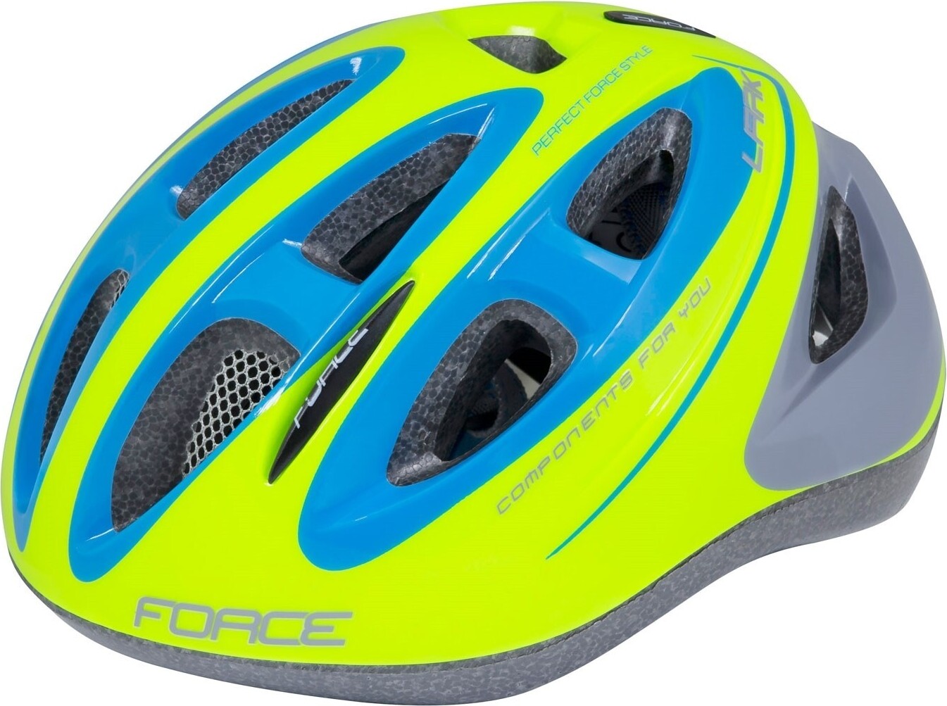 Helm FORCE LARK child gelbhimmelblau Gr.S 902220