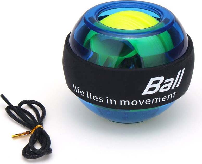 Mmgoqqt Leuchtender Powerball, Gyroball, Fitness-Trainingsgerät für das Fitnessstudio, Handgelenk- und Armkrafttrainingsgerät Kau-QY-LA-ZL-20241202-1142