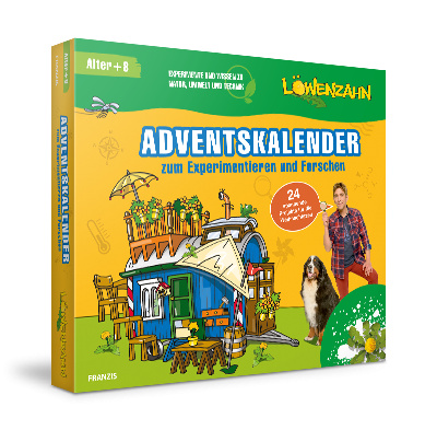 Franzis Púpava Experimentálny adventný kalendár