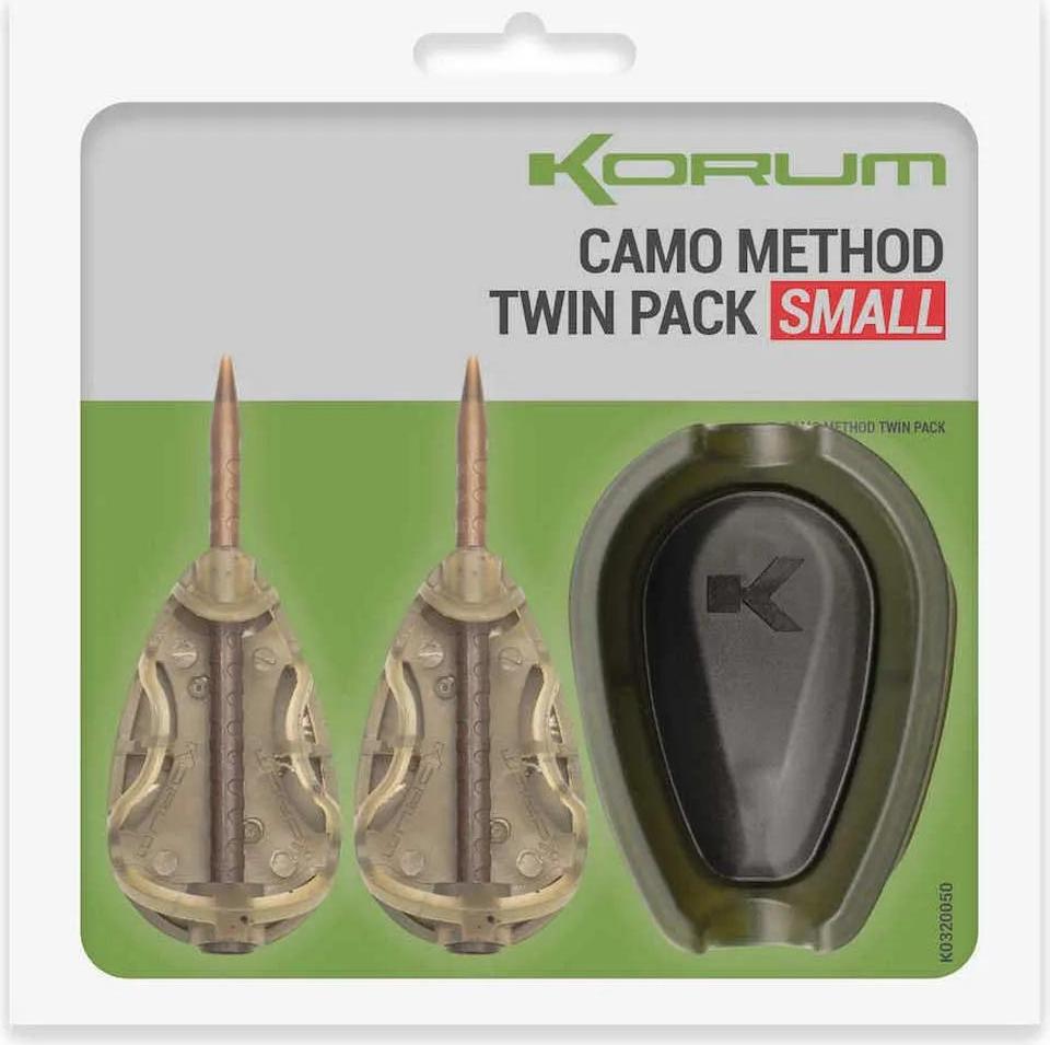 Korum Feeder Camo Method Twin Packs - veľké