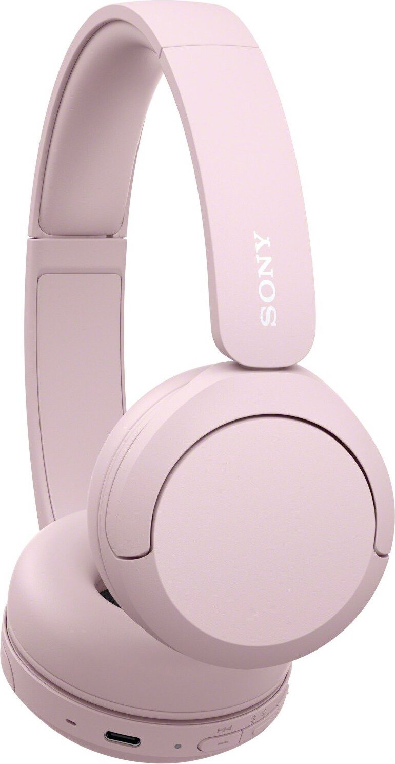 Sony WHCH520P.CE7, bezdrôtové, 20 - 20000 Hz, hovory/hudba, 147 g, slúchadlá, ružové