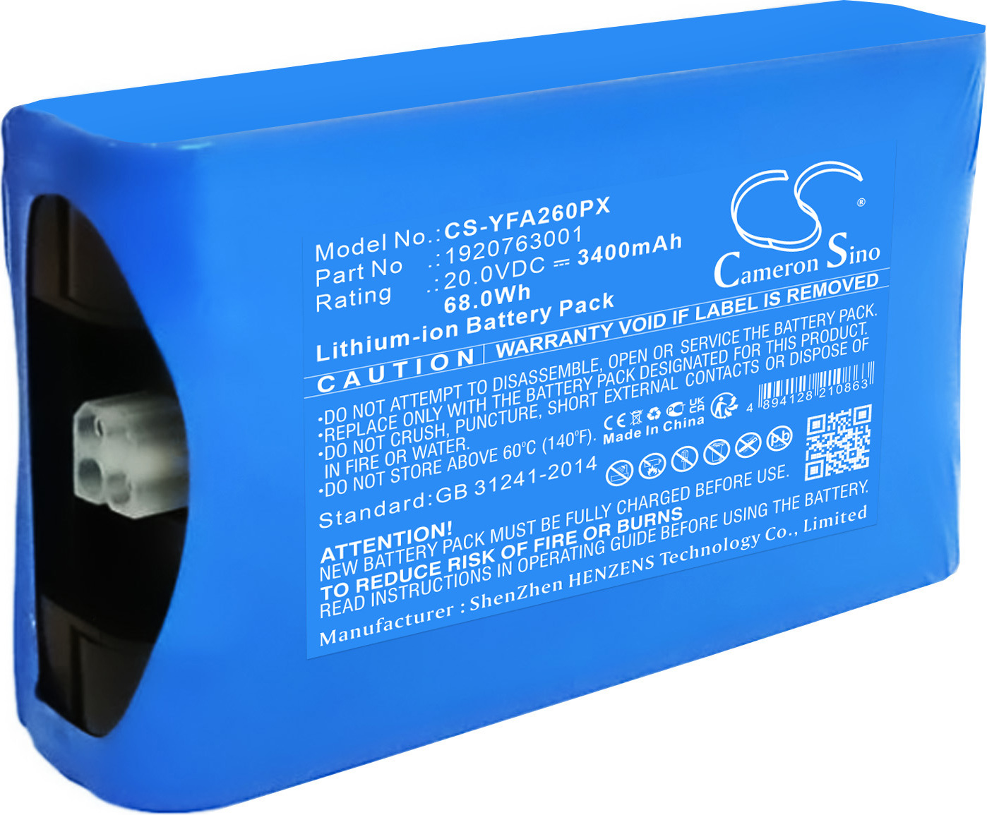 3000mAh Ersatzakku Für Yard Force Roboter Mäher - Kompatibel Mit Amiro & Compact Serie