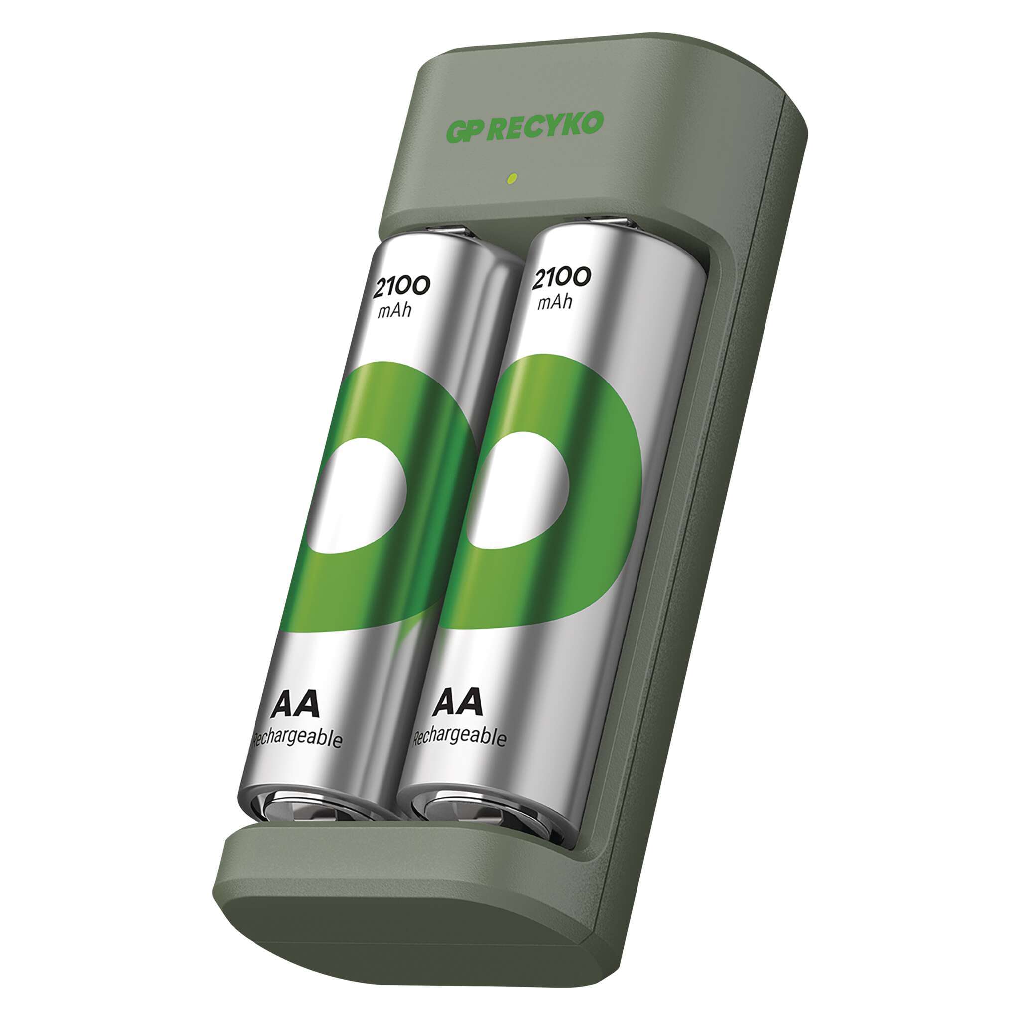 GP nabíjačka batérií Eco E221 + 2AA GP ReCyko 2100, B50224