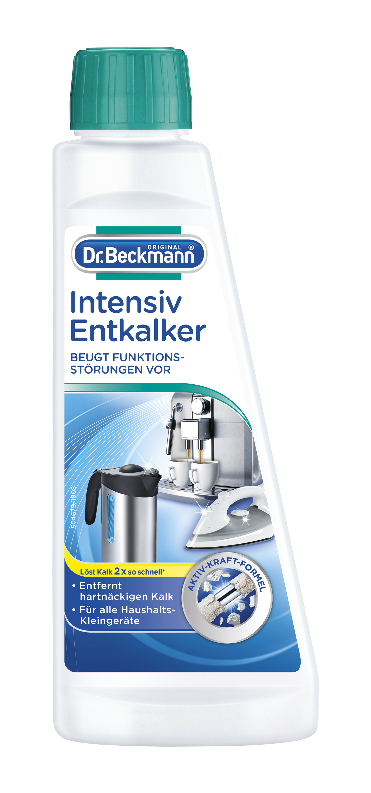 Dr. Beckmann Intensiv Entkalker gegen Kalk in Haushalts-Kleingeräten - beugt Funktionsstörungen vor 6x 250 ml 4008455046310-6