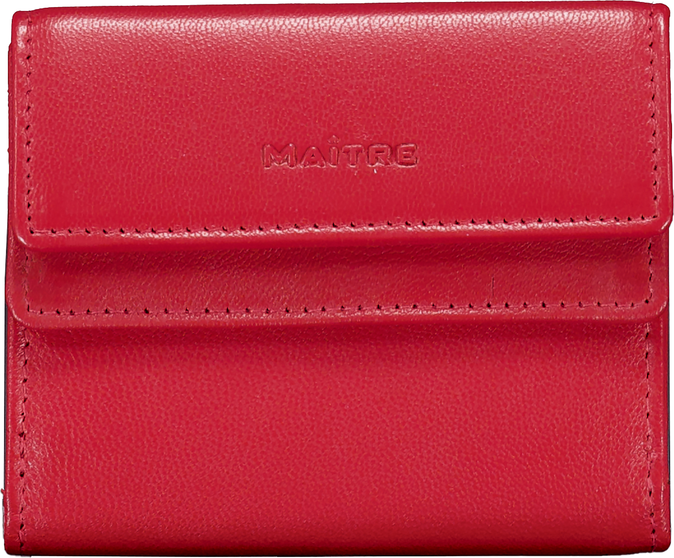 Maitre Lederoase Maitre Geldbörse Bromley Deda Rot BROM-406-1897.300