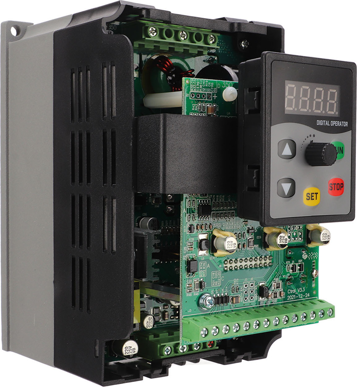Cocosity Motorantrieb mit variabler Frequenz, Antrieb mit variabler Frequenz, VFD, 3-Phasen-Frequenzantrieb, Frequenzumrichter, Wechselrichter mit variabler Frequenz