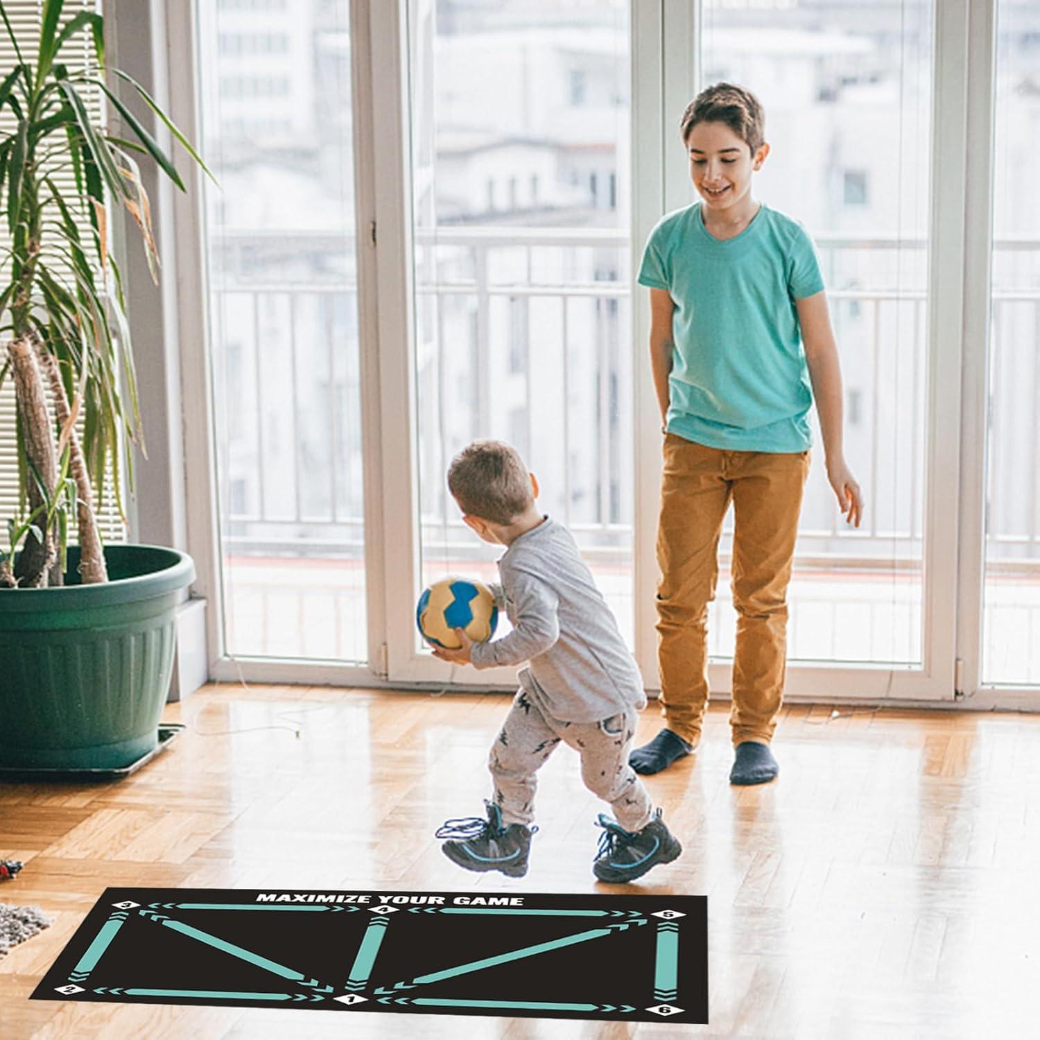 Markenlos Fußballmatte - Fußballmatte - Fußball Trainingsmaterial - Soccer - Junior - Fußballteppich