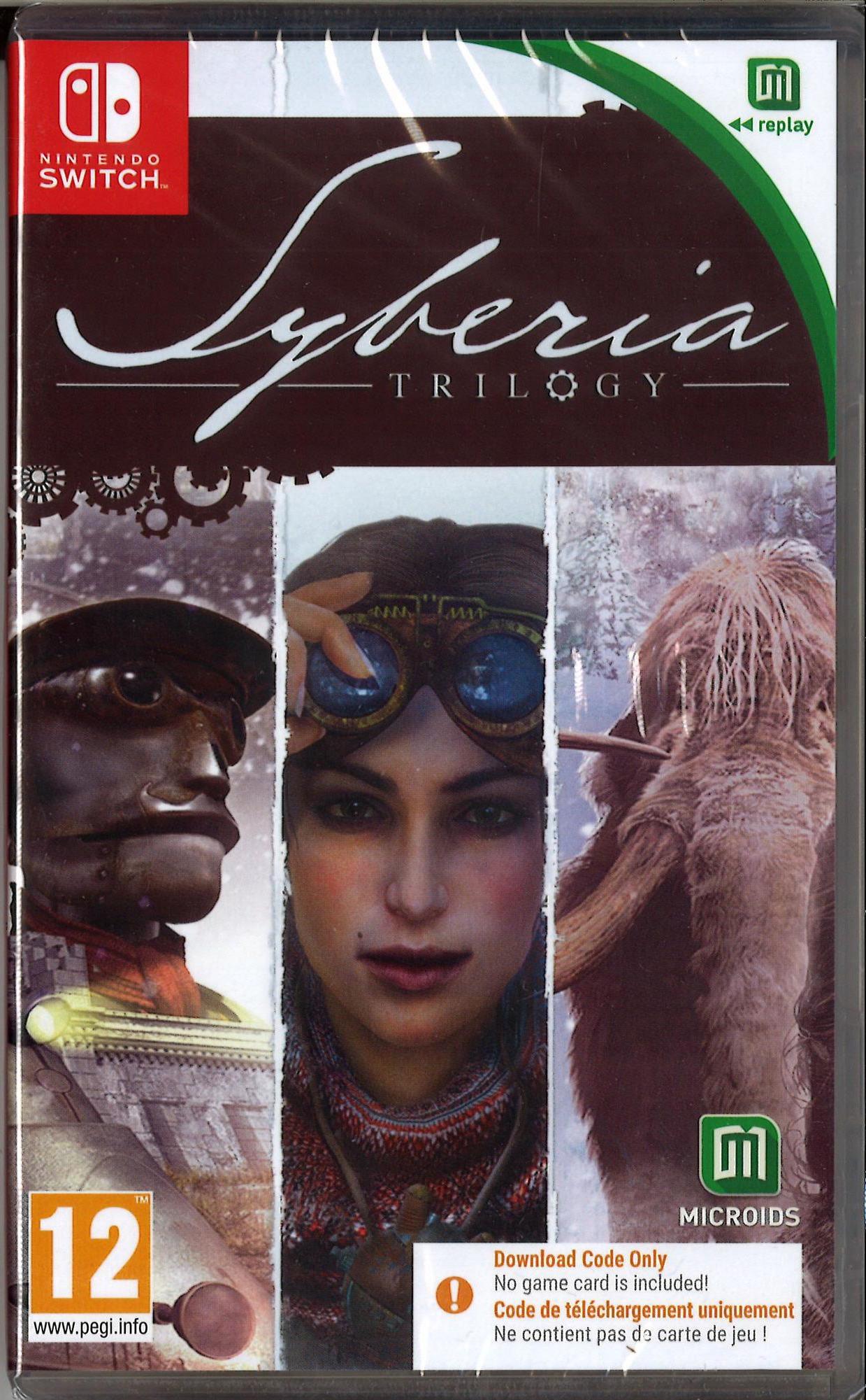 Microids Syberia Trilogy Aktivierungscode (NS) No gamecard included - Digital code only