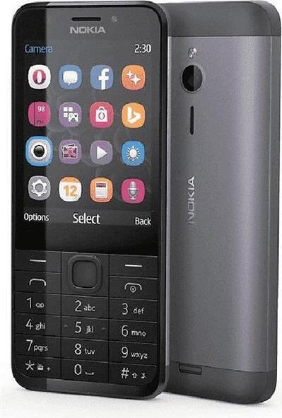 Nokia 230 DS 7,11 cm (2,8" ) 91,8 g Grau