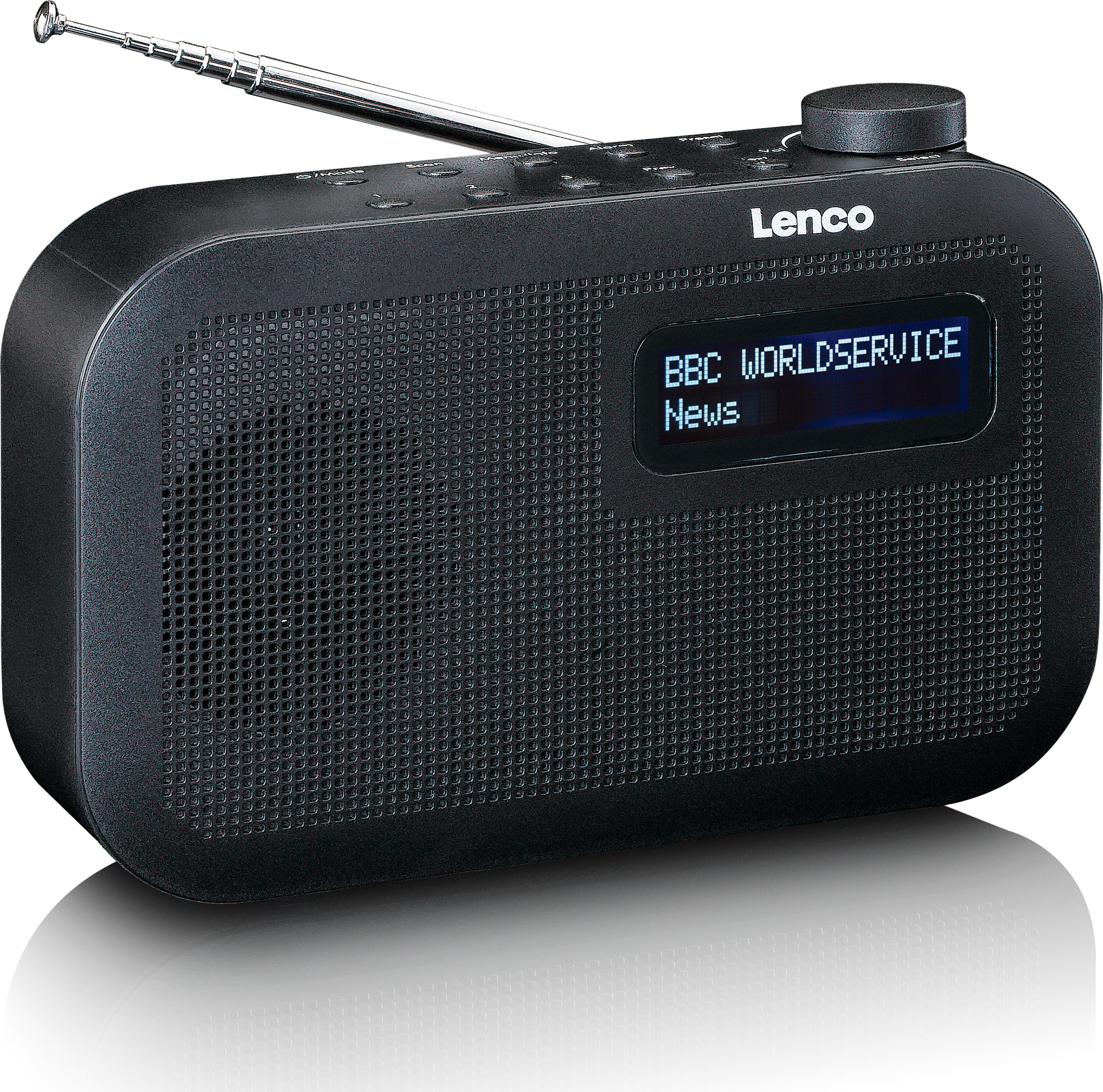 Lenco PDR-016BK - Portable DAB+/FM Radio mit Bluetooth® - Batterieradio