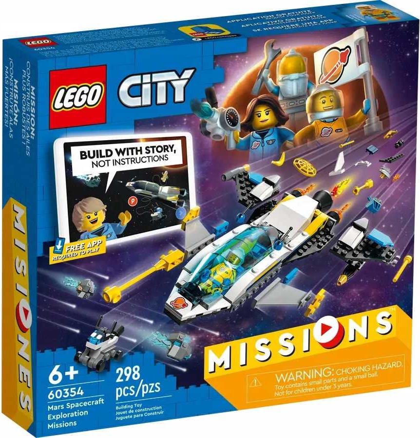 60354 - LEGO City - Výskumné misie s vesmírnou loďou na Marse