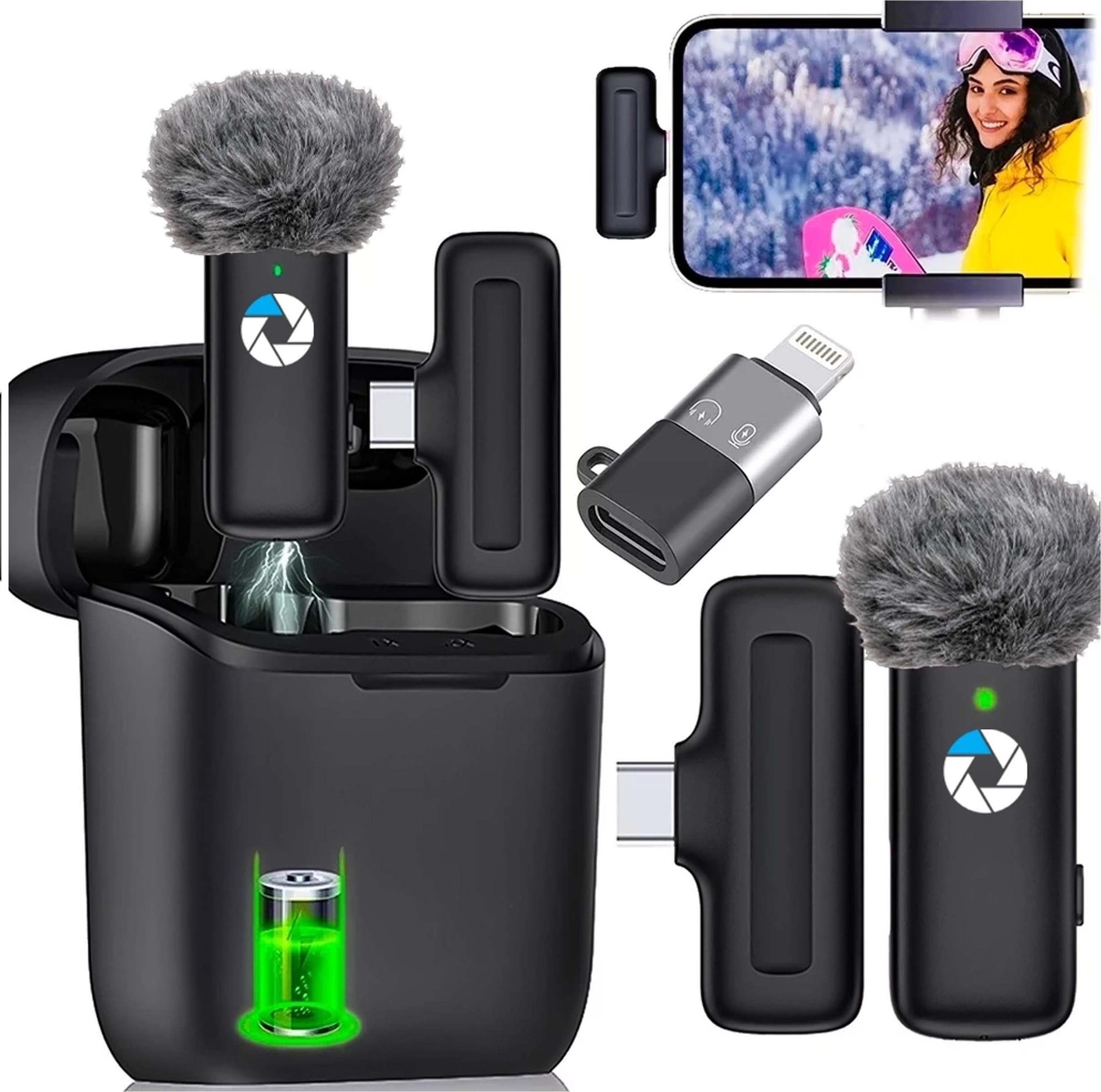 GearPro Go GearPro Kabelloses Lavalier-Mikrofon USB-C/Lightning