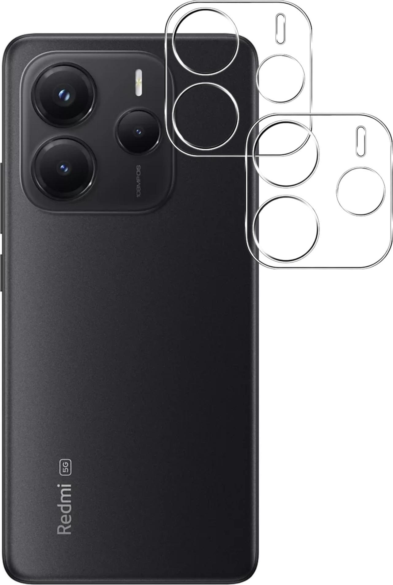 PHONILLICO Vetro Temperato Per Fotocamera Xiaomi Redmi Note 14 5G – 2 Pezzi, Trasparente E Antigraffio