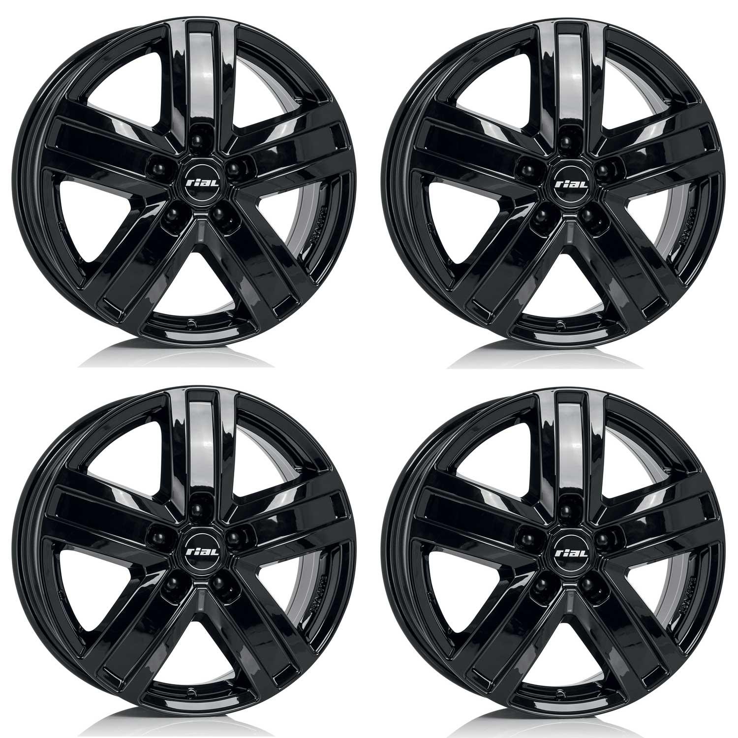 4 Rial Felgen Transporter 7.0x17 ET45 5x108 SW für TOYOTA Proace City Proace City Verso Proace 4-TP70745P82-6