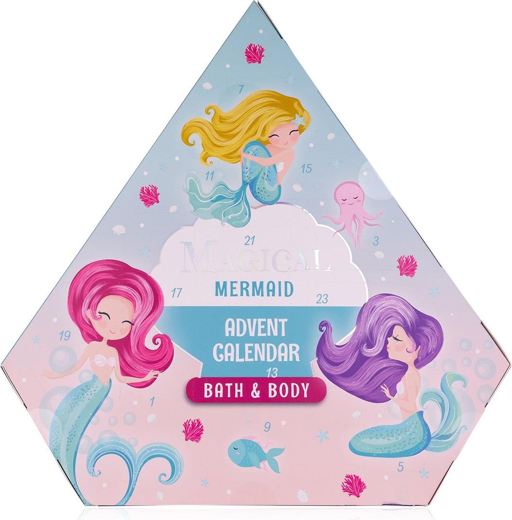Accentra Adventný kalendár Malá morská víla a Magic Unicorn obojostranný