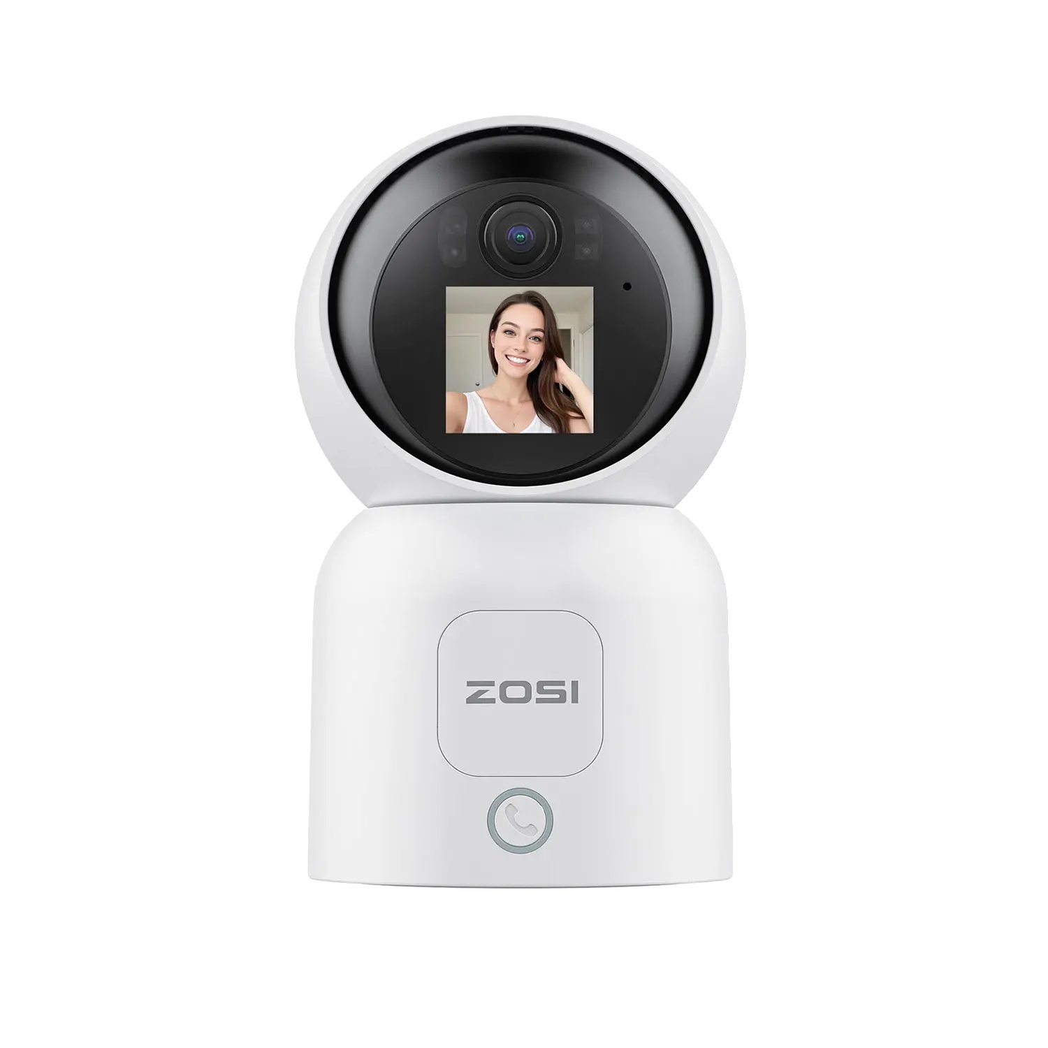 360° otočná kamera na sledovanie domácnosti, 6,0 MP, 2K Super HD nočné videnie, C519M4