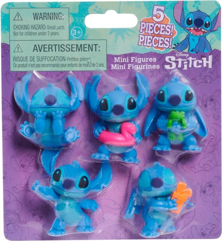 Northix Stitch-Figurenset - 5 Actionfiguren zum Sammeln