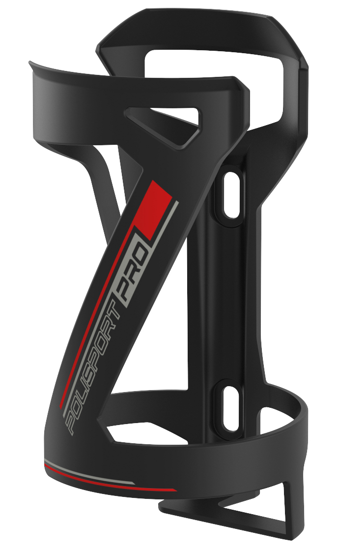 Flaschenhalter Polisport Side Cage - Schwarz/Rot 525500