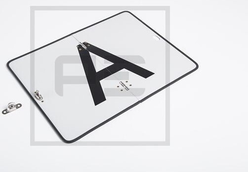 PETERS ENNEPETAL Warnzeichen Warnzeichen Achtung 000.261-00A 1,2mm 400mm 300mm 1,08kg