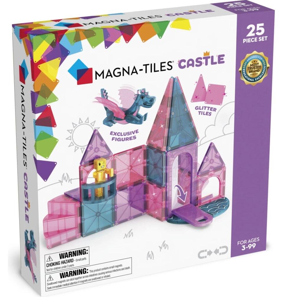 Magna Tiles Magnetsatz Magna-Tiles Zmek 25 Stü ck