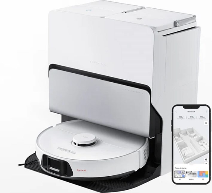Roborock S8 Max Ultra čistiaci robot (biely)