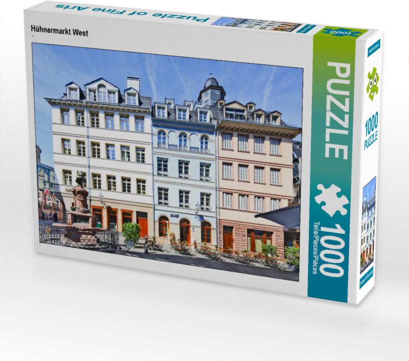 CALVENDO Puzzle Hühnermarkt West | 1000 Teile Lege-Größe 64x48cm Foto-Puzzle für glückliche Stunden