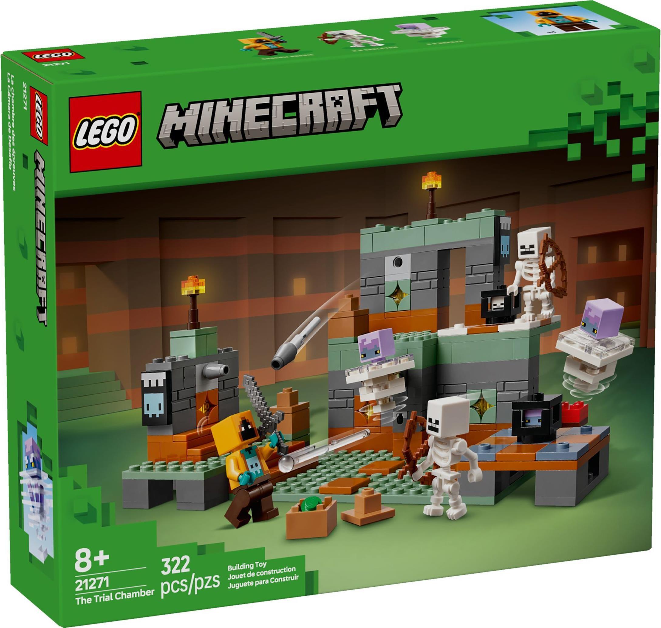 LEGO Minecraft Prfungskammern, Bausatz, 8 Jahr(e), Kunststoff, 322 Stck(e), 474 g