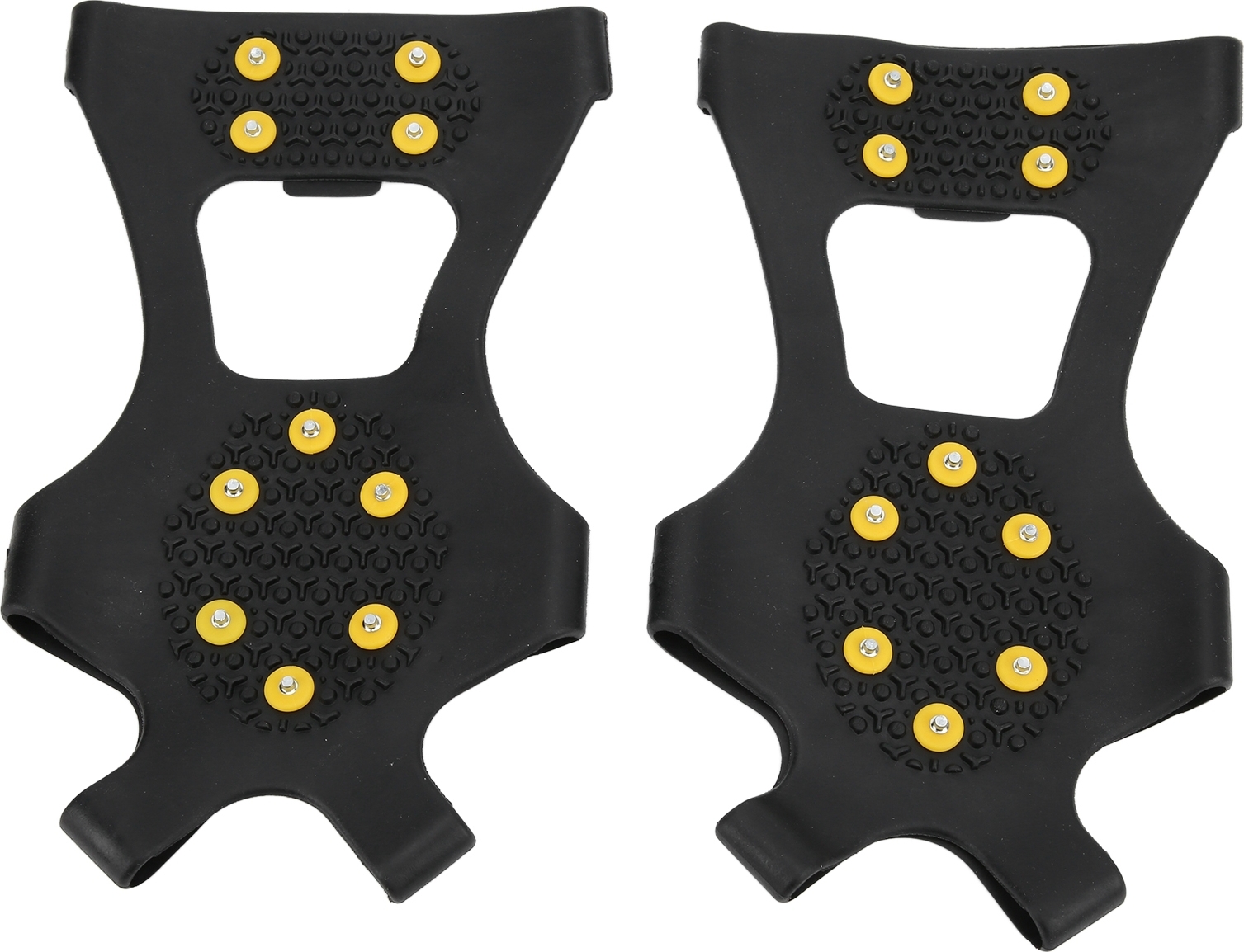 Cocosity Schnee Steigeisen,Schnee Schuh Spikes,Eis Steigeisen,Anti-Rutsch Schuh Spikes,10 Zacken Steigeisen,Wandern Steigeisen