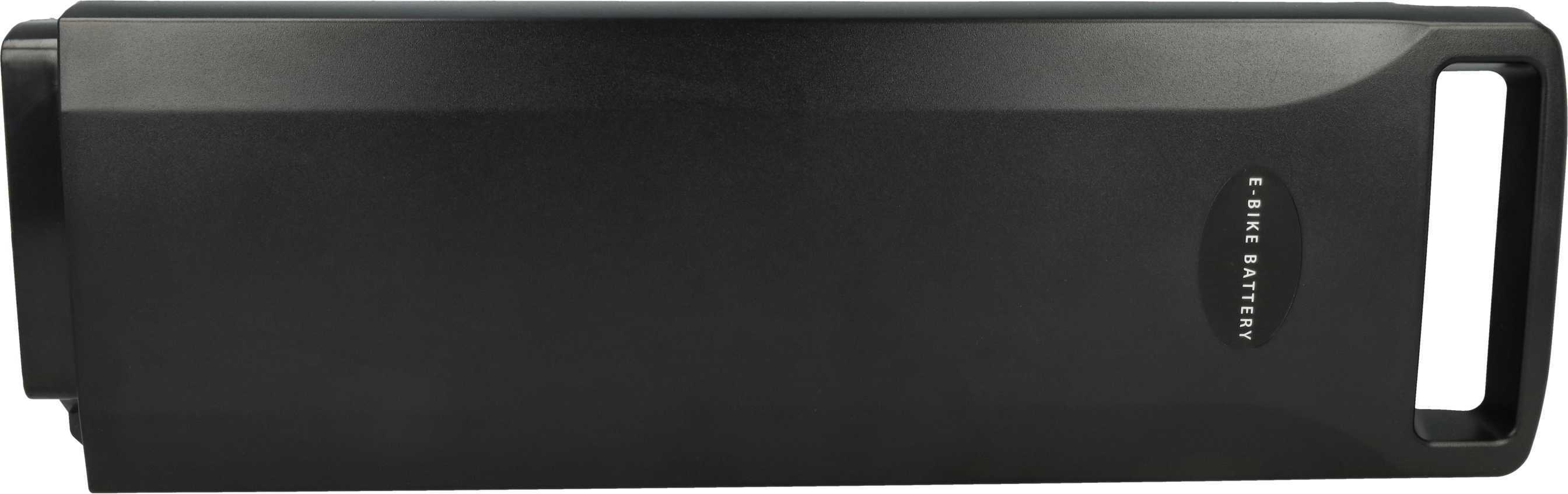 vhbw Akku kompatibel mit Gazelle Miss Grace C7 E-Bike Gepäckträger-System (10,4 Ah, 36 V, Li-Ion) - Schwarz