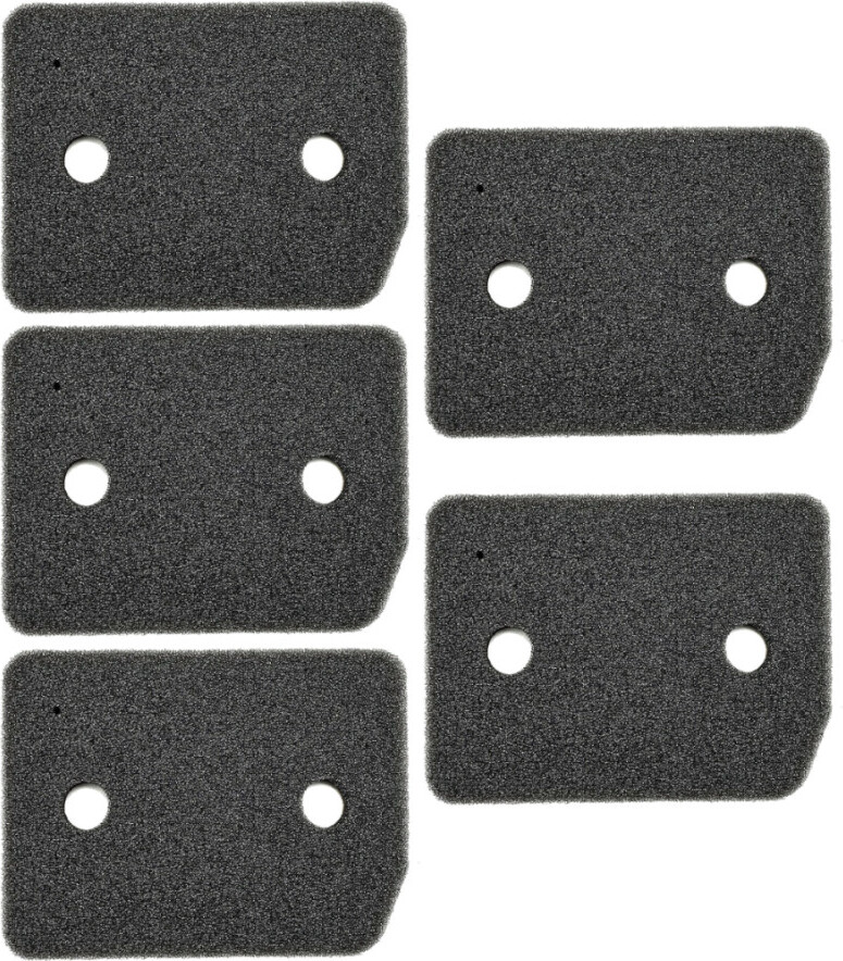 5x Trade-Shop Schwammfilter / Sockelfilter / Schaumfilter kompatibel mit Miele Wärmepumpentrockner Kondenstrockner Wäschetrockner T1 wie TCE530WP 176208044