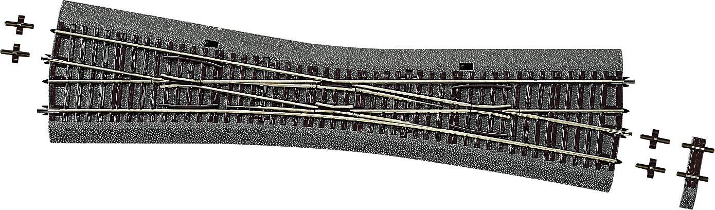 Roco 42591 Einfache Kreuzweiche EKW 10 1 Stück