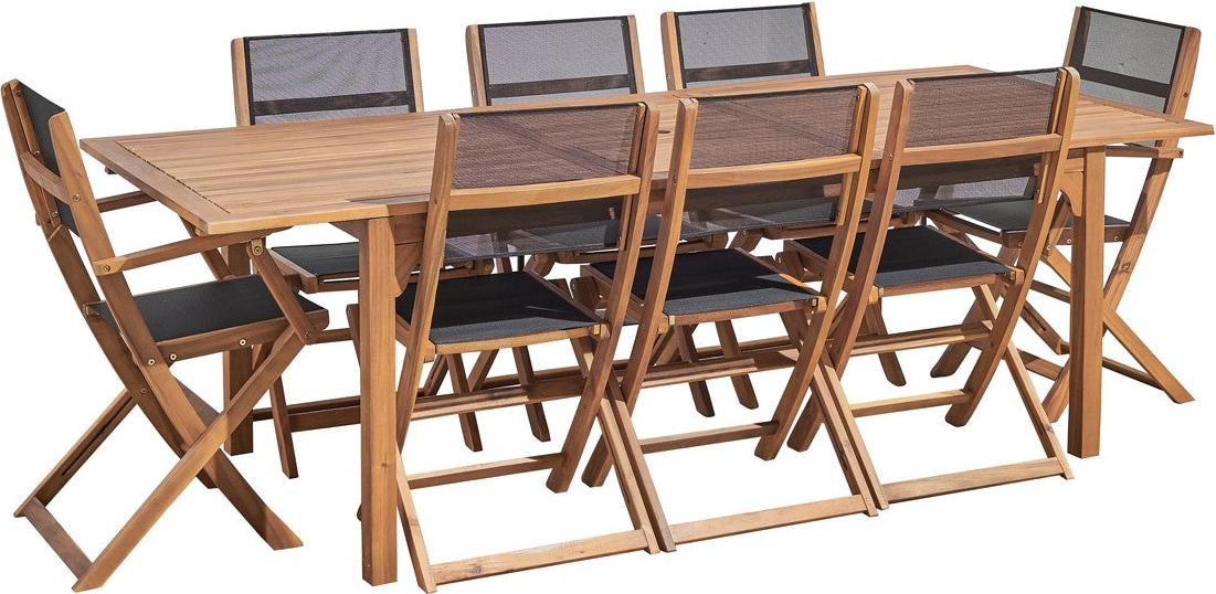 Berah Getah Gartenlounge Akaziemassiv 8/10 Sitz