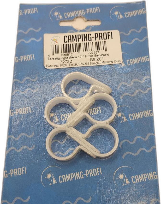 CAMPING Befestigungsschelle 17-18 mm (5er-Pack)