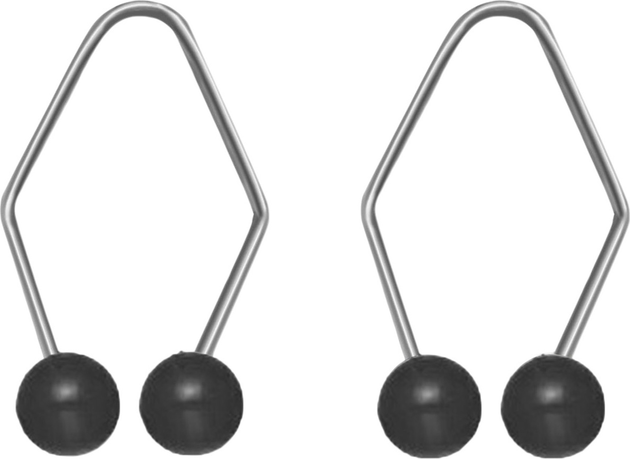 Homedvery 2 Stück Grübchenmacher für Frauen, natürliche Grübchenbildung, leichte, kompakte Größe, einfach zu tragende Grübchen-Trainer für das Gesicht 3901793@Hdvery