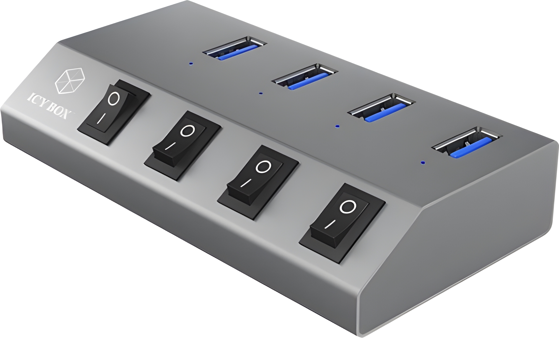 ICY BOX ICY BOX IB-HUB1405 - Rozbočovač - 4 x SuperSpeed USB 3.0