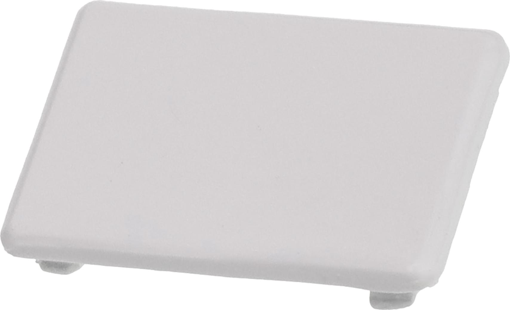 Tappo diam. 4 a 5 mm coprivite M5 con linguetta - BIANCO