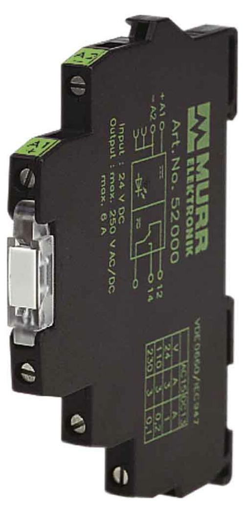 Murrelektronik Murr Elektronik Ausgangsrelais 52000 MIRO 6,2 24VDC-1U
