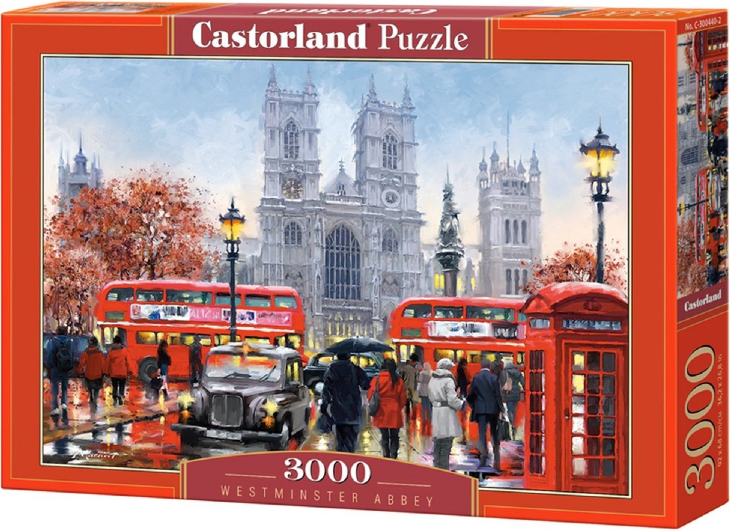 Castorland Westminster Abbey 3000 pcs, 3000 Stück(e), Stadt, 9 Jahr(e) C-300440-2