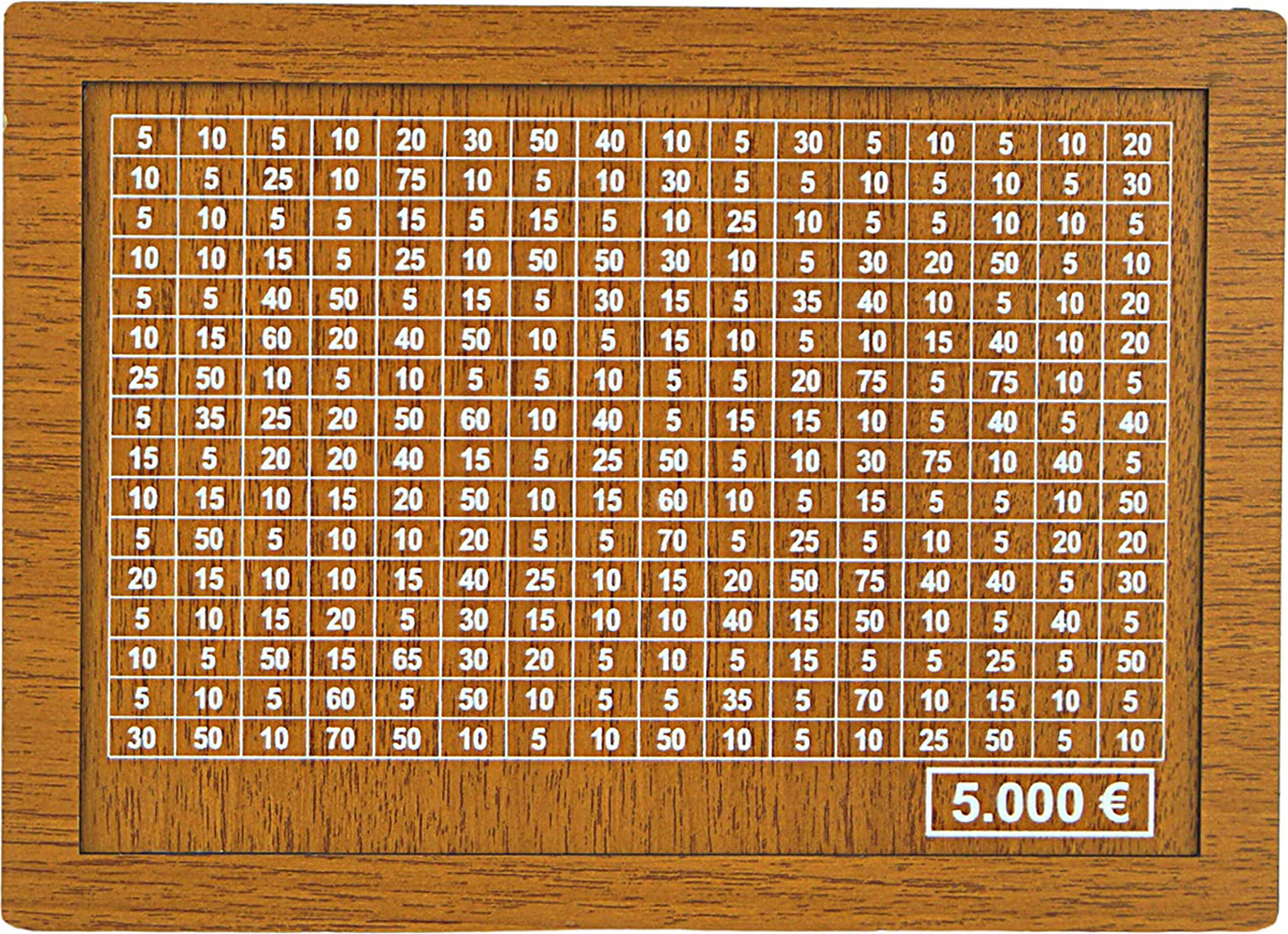 Sparbox Aus Holz – Retro-Spardose Mit Zielbetrag, 20x14,5x6,7 Cm, Zum Zusammenstecken, Aus Pappelholz