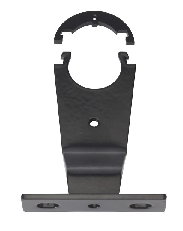 Steuerkopfhalter Basil für City-Korb 1", schwarz 70163
