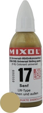 MIXOL® Abtönkonzentrat 17 senf 20 ml 17401700002