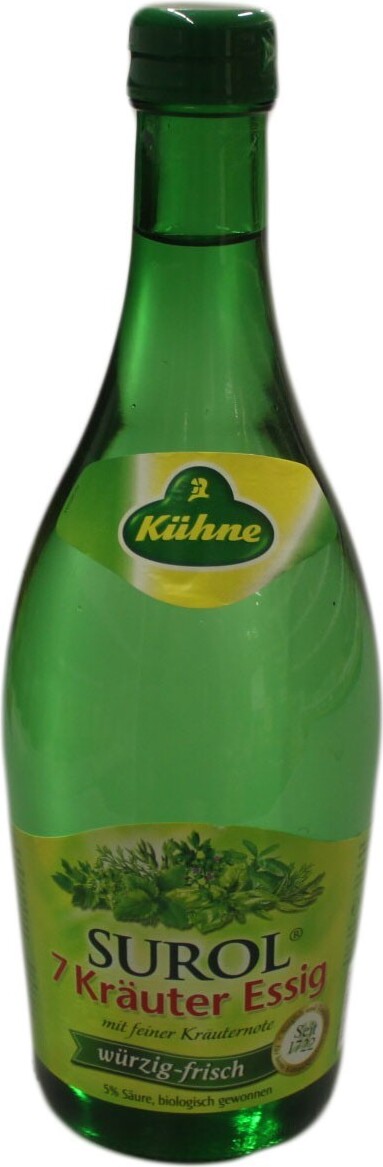 Kühne, Kräuteressig, 500 Ml Flasche