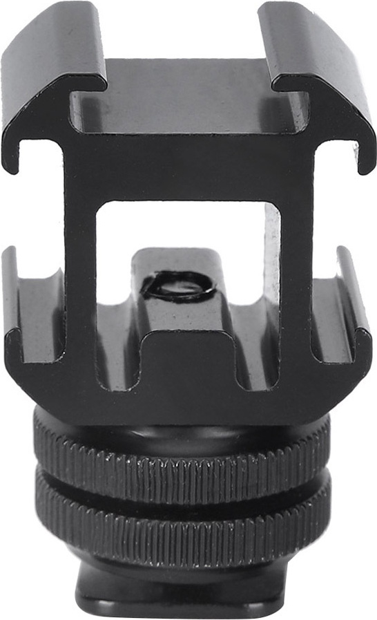Cocosity Cold Shoe Adapter Bracket,Hot Shoe Adapter Bracket,One for Three Bracket,One for Three Stand,Hot Shoe Adapter Stand Keine Angaben